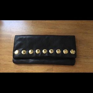 Steve Madden fold-over clutch